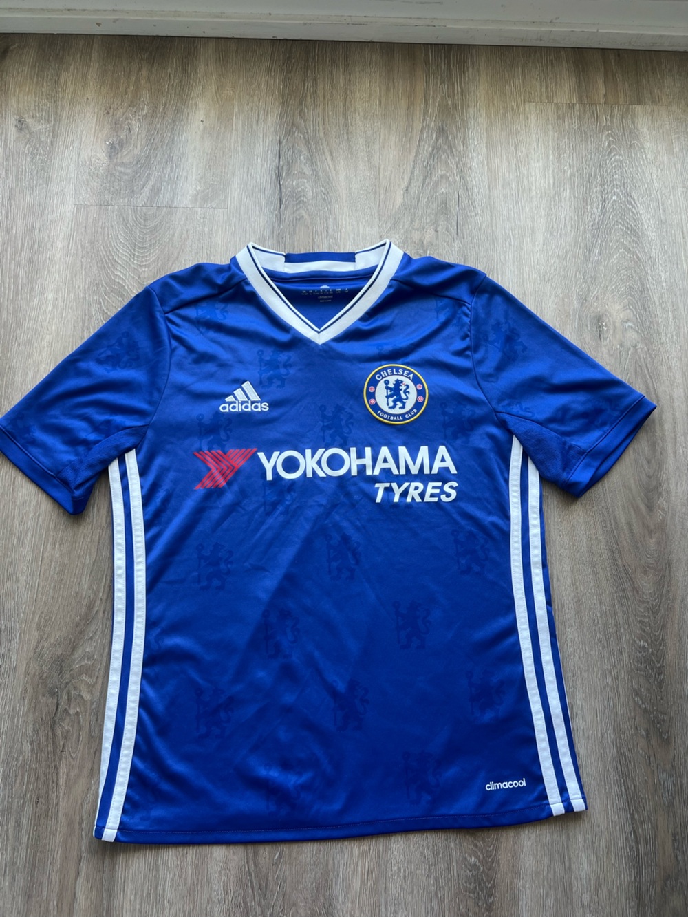 adidas Kids Chelsea FC Home Jersey - Royal Blue with White Trim